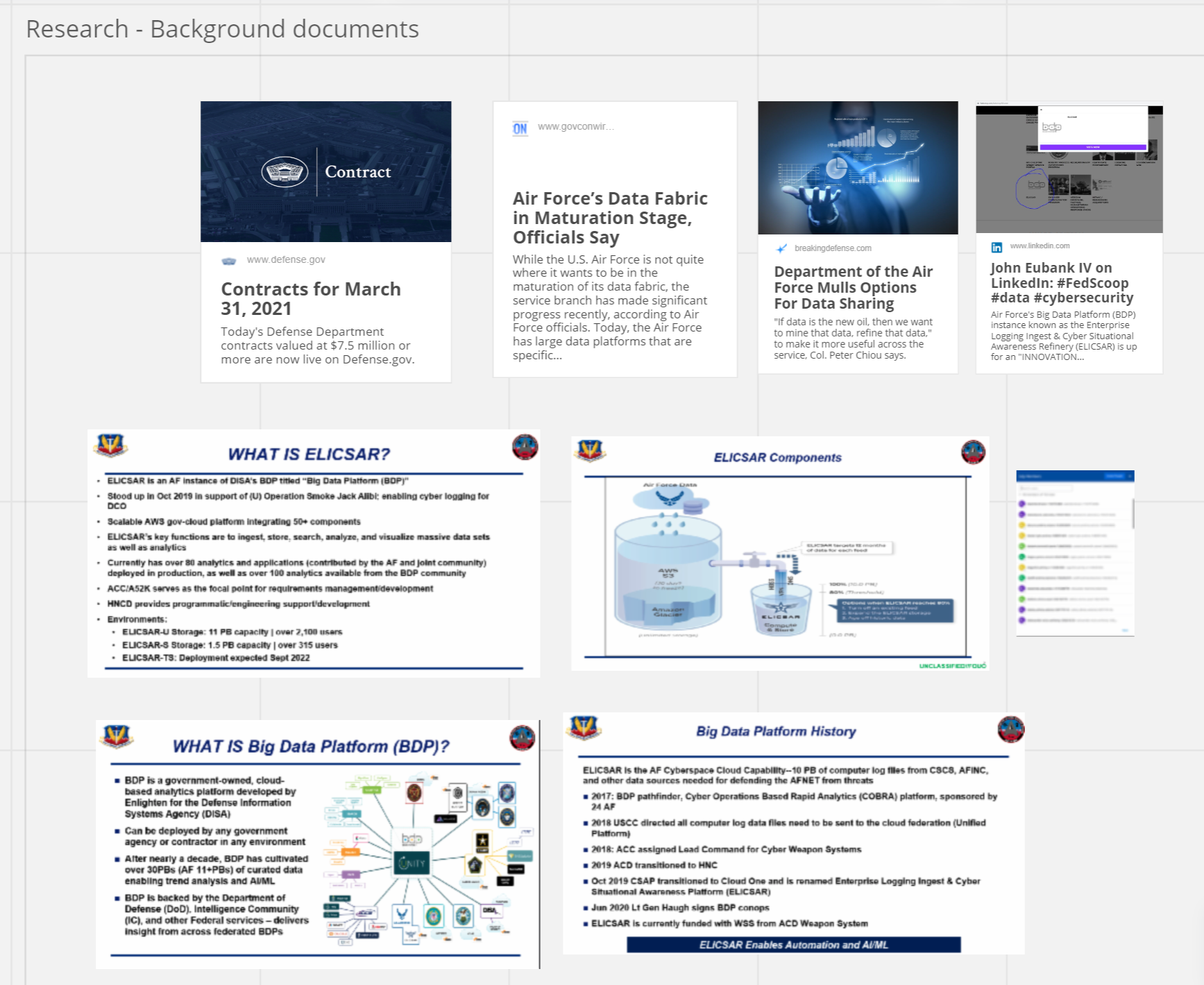 ELICSAR Resource